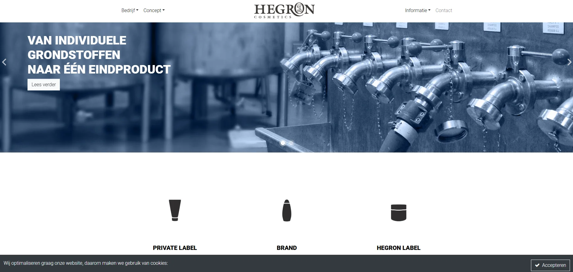 Fabricantes de cosméticos de marca própria na Holanda para marcas de cuidados com a pele.